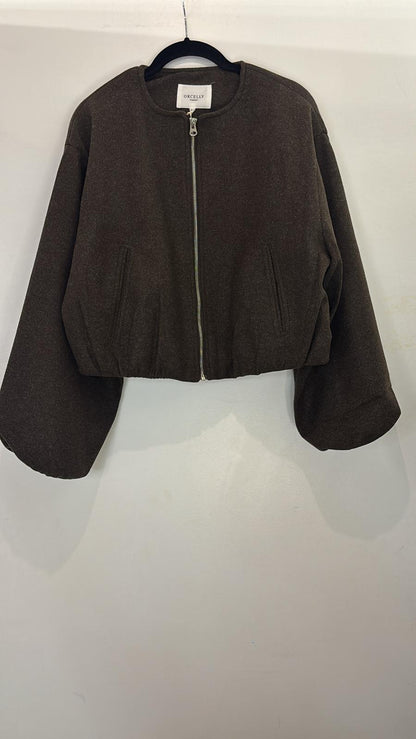 Veste courte zippée