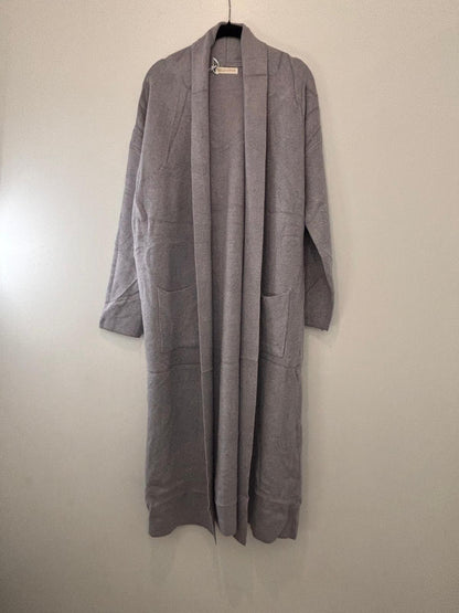 Long gilet à poches