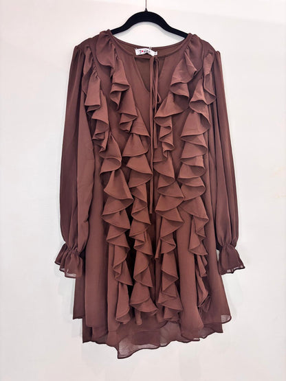 Robe volantée fluide