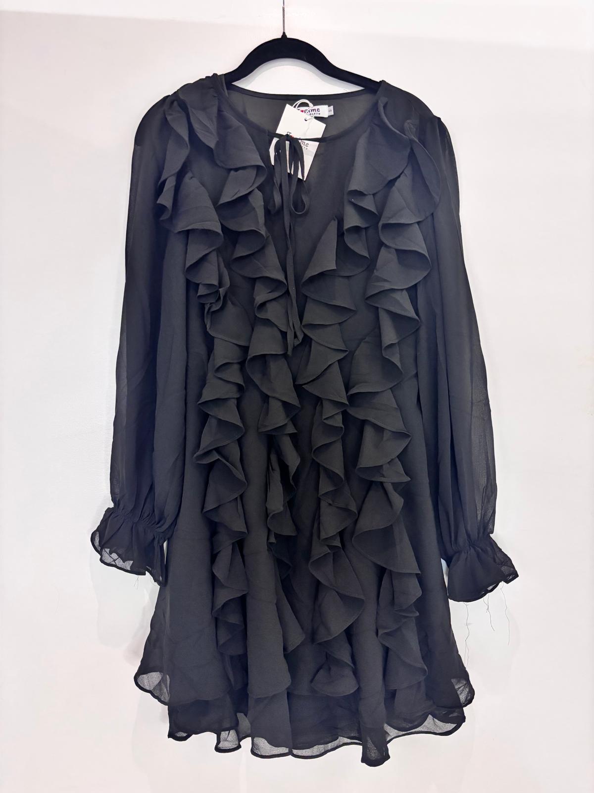 Robe volantée fluide