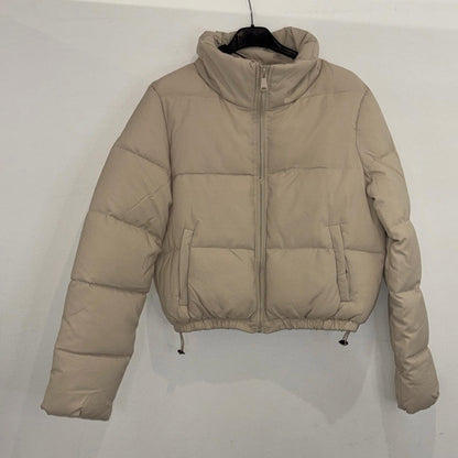 Doudoune courte à col montant