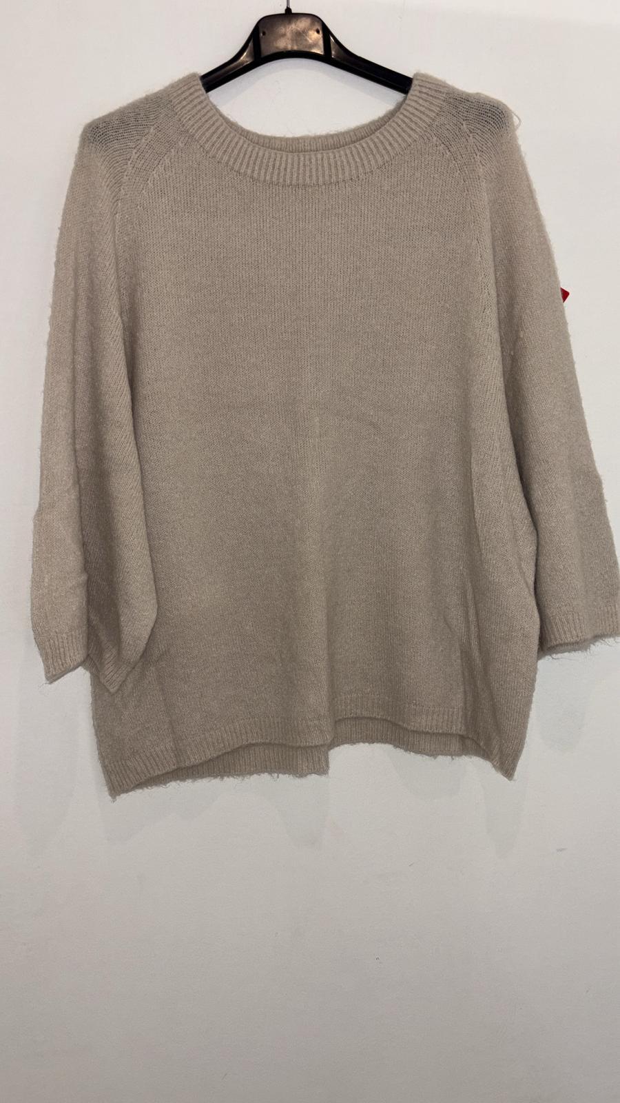 Pull oversize col bateau