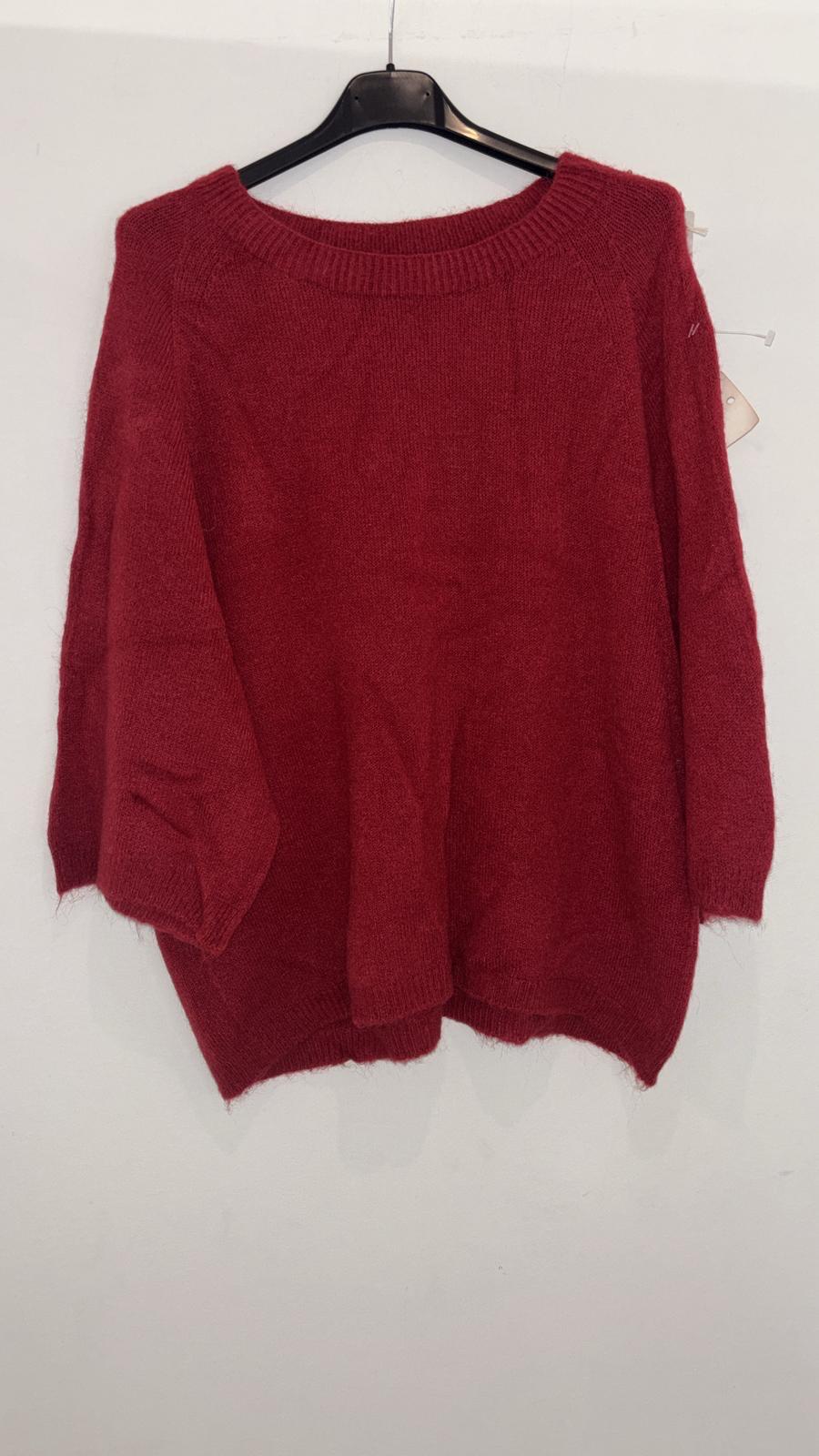 Pull oversize col bateau