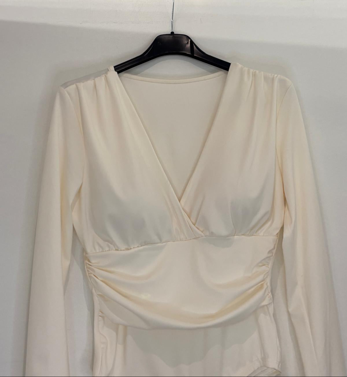 Body cache-cœur à manches longues