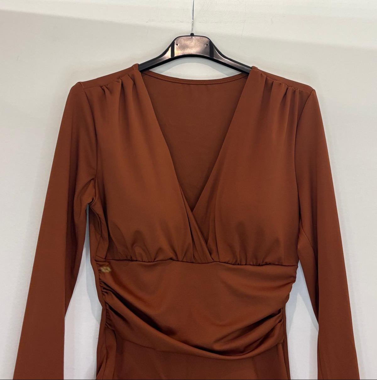 Body cache-cœur à manches longues