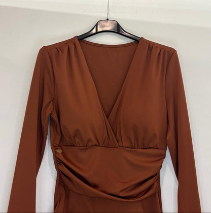 Body cache-cœur à manches longues