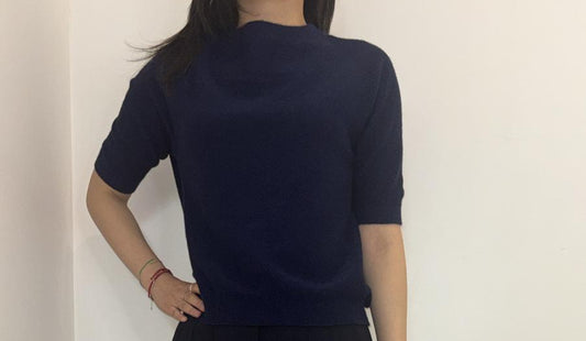 Pull à manches courtes