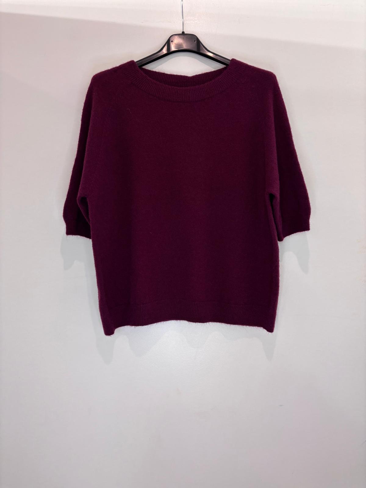 Pull à manches courtes