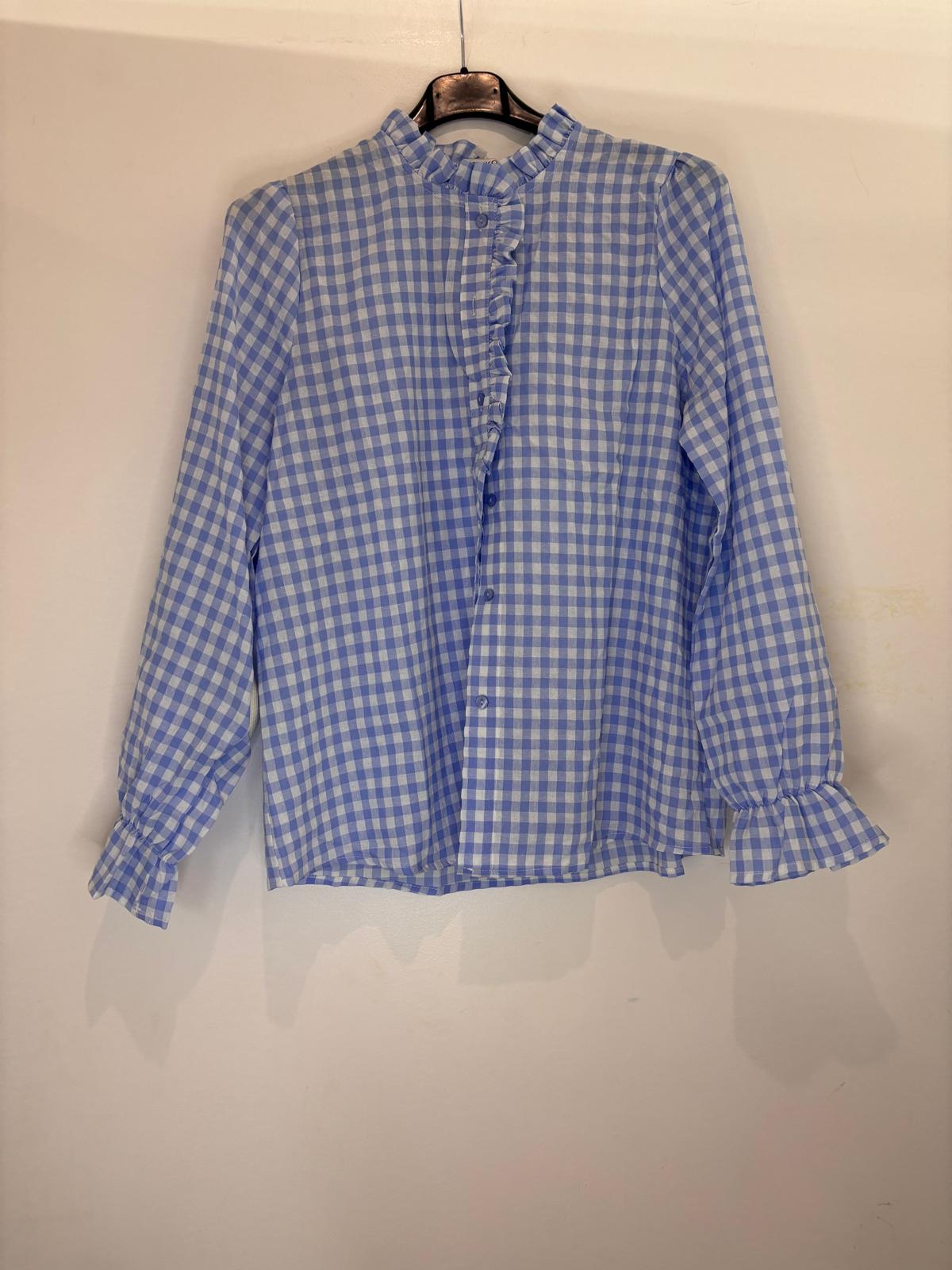 Chemise vichy nouée