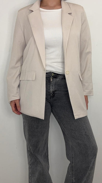 Veste blazer coupe classique