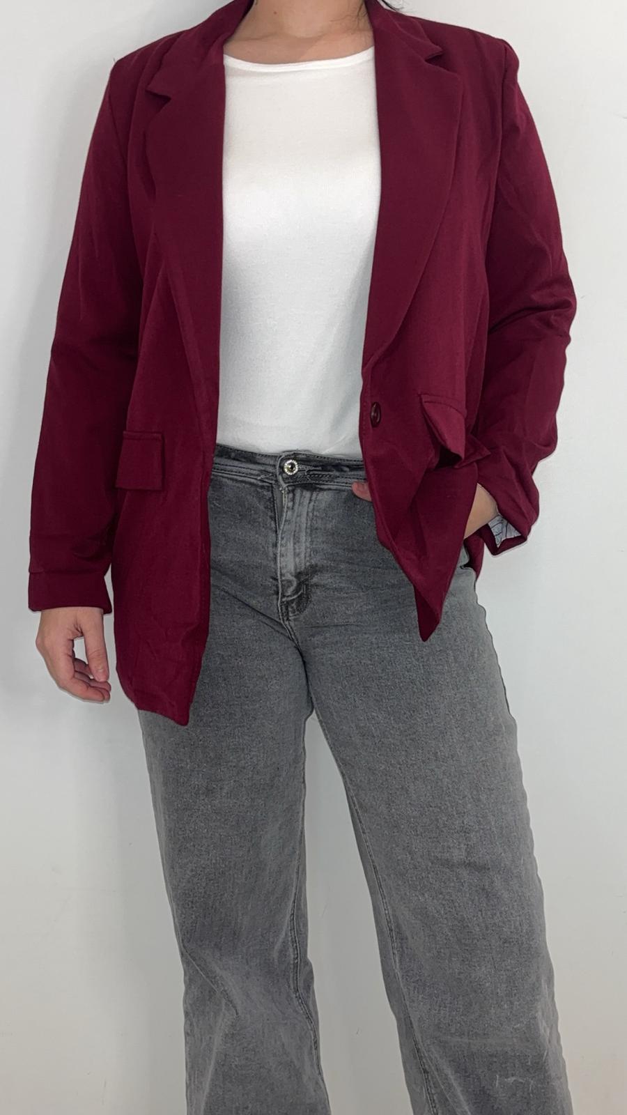 Veste blazer coupe classique