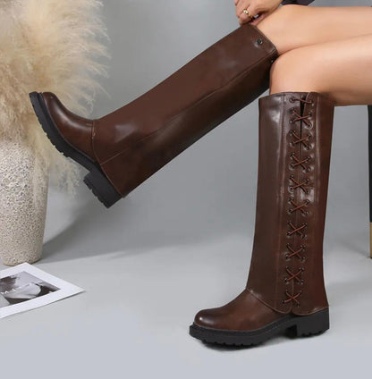 Bottes avec manchette amovible