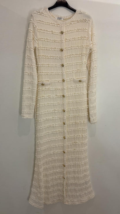 Robe longue boutonnée