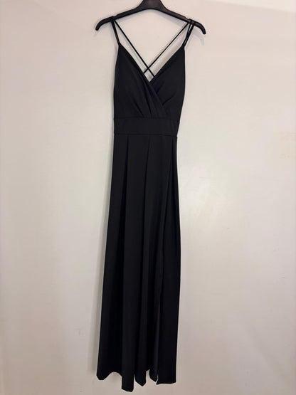 Robe longue décolleté cache-cœur & fluide