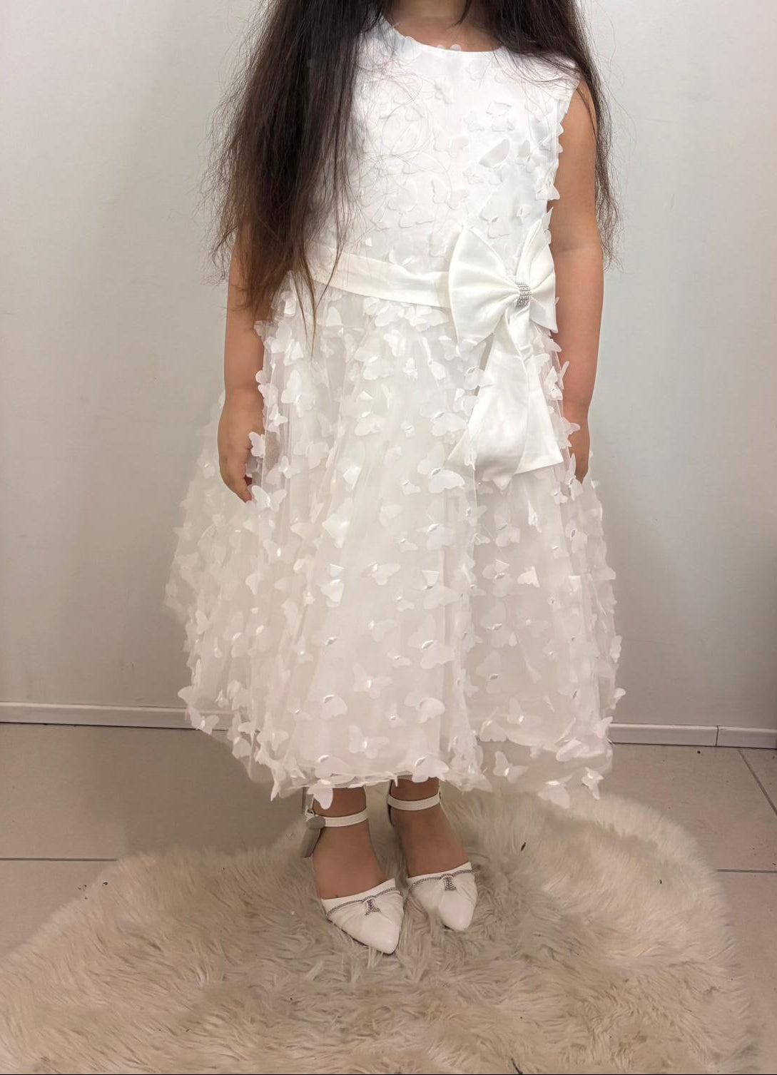 Robe à pétales 3D & nœud