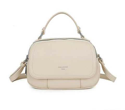 Sac bandoulière à double compartiment poignée supérieure