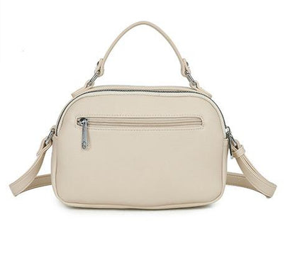 Sac bandoulière à double compartiment poignée supérieure