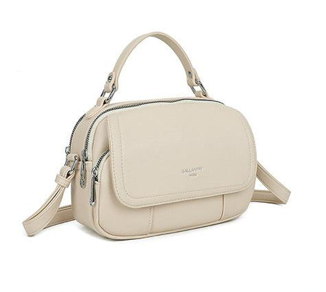 Sac bandoulière à double compartiment poignée supérieure