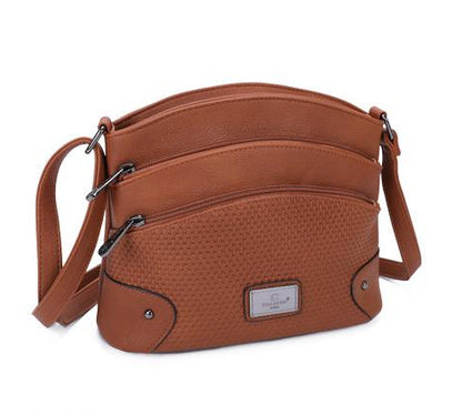 Sac bandoulière à multiples compartiments