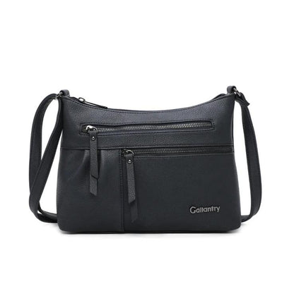 Sac bandoulière zippé multi-poches