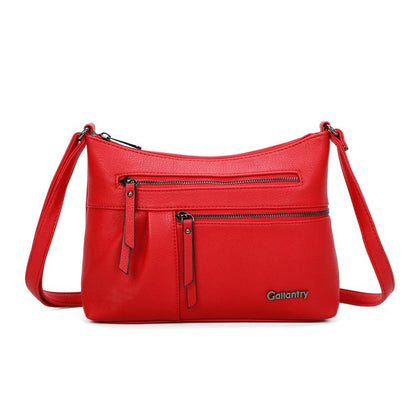 Sac bandoulière zippé multi-poches