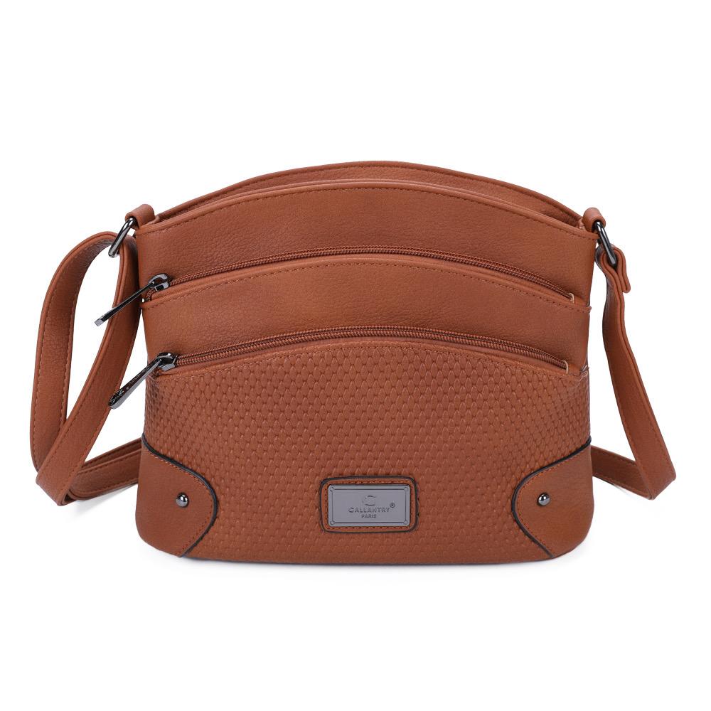 Sac bandoulière à multiples compartiments