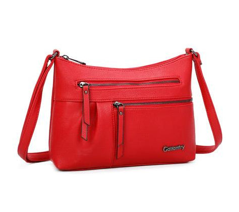 Sac bandoulière zippé multi-poches