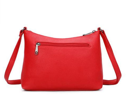 Sac bandoulière zippé multi-poches