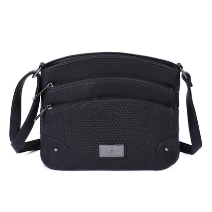 Sac bandoulière à multiples compartiments