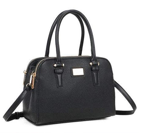 Sac à main structuré à double anse