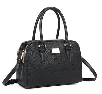 Sac à main structuré à double anse