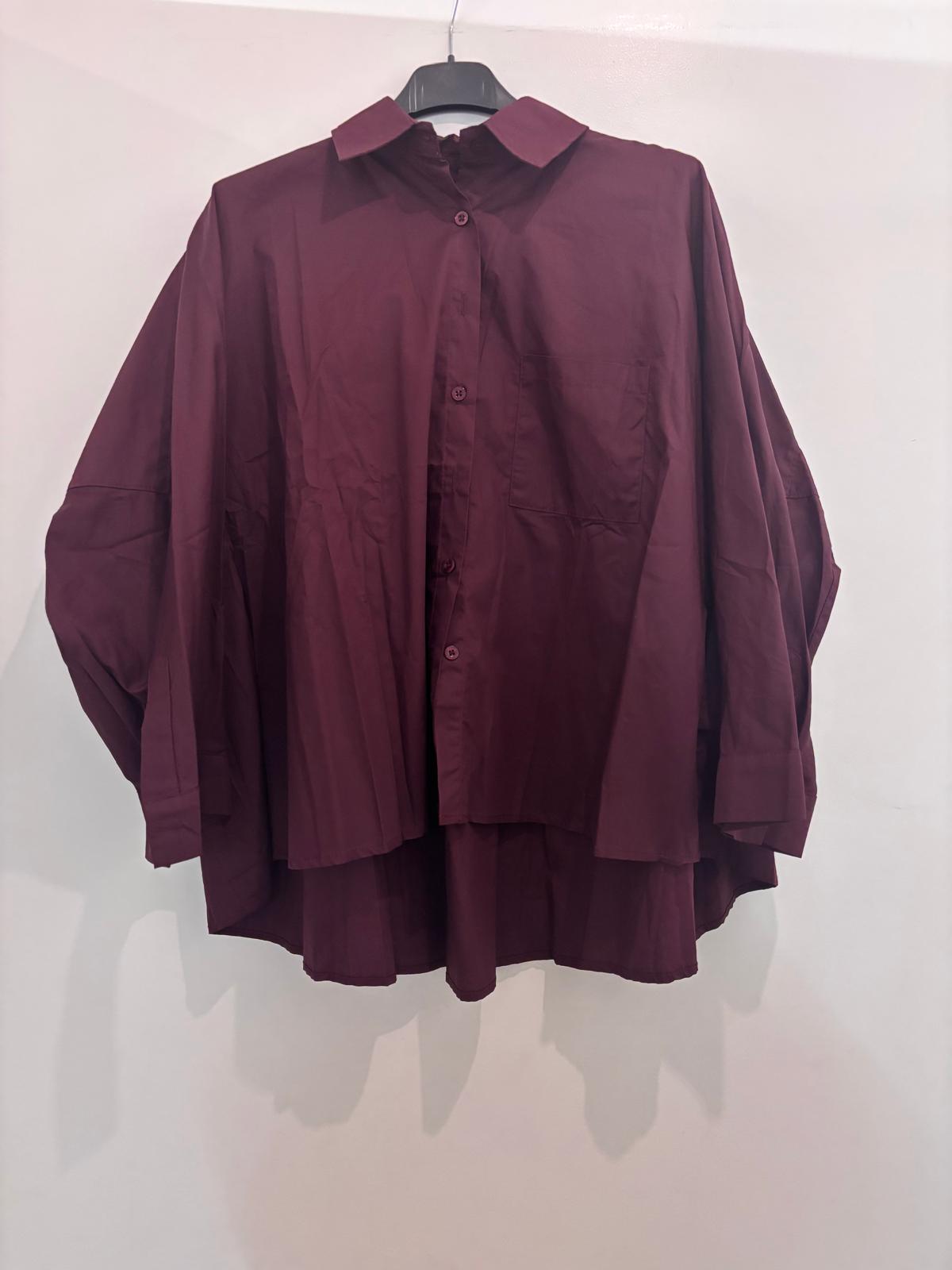 Chemise ample à coupe fluide