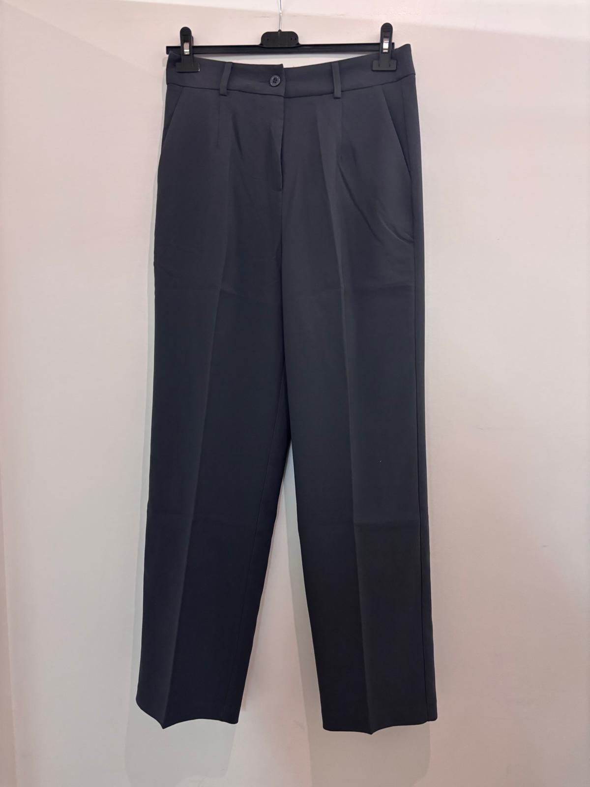 Pantalon droit taille haute