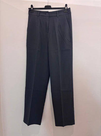 Pantalon droit taille haute
