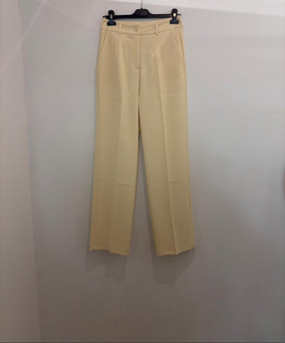 Pantalon droit taille haute