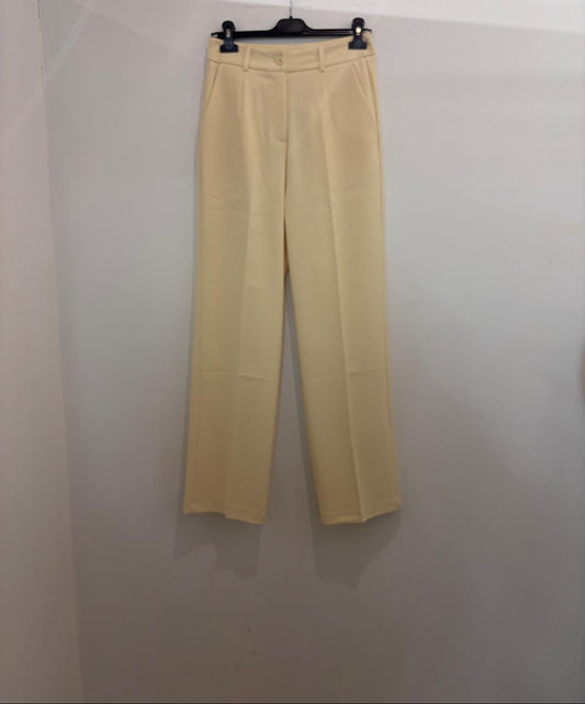 Pantalon droit taille haute