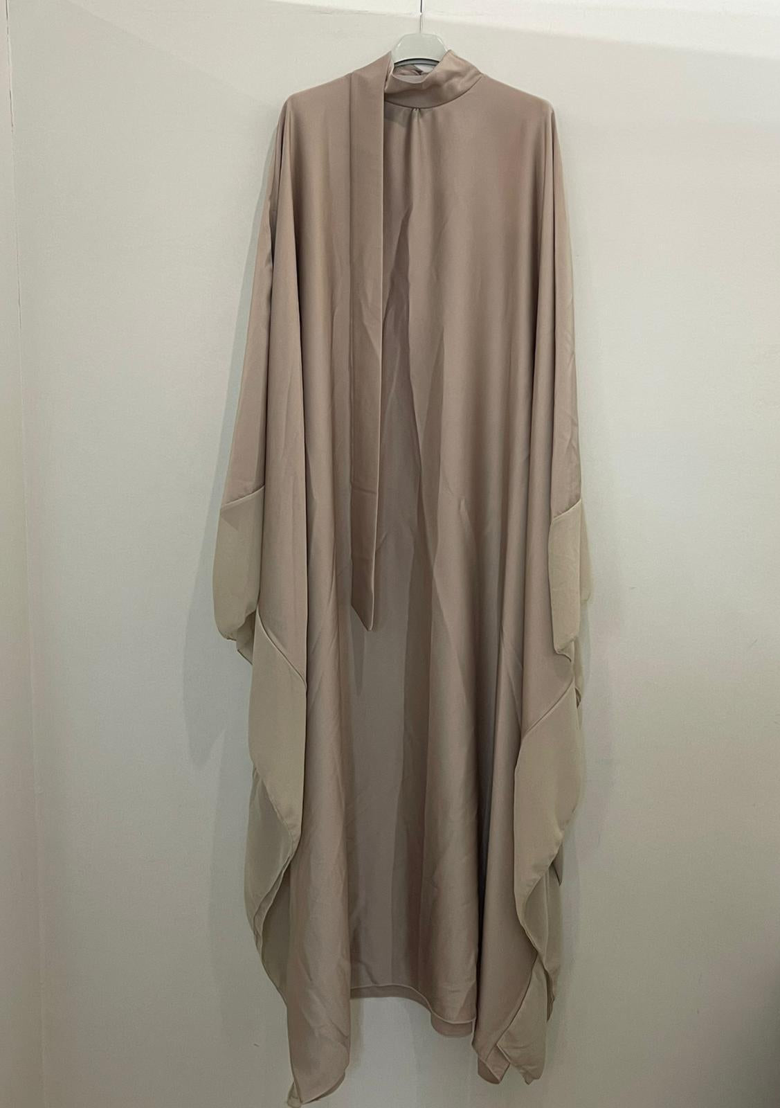 Abaya fluide à manches larges