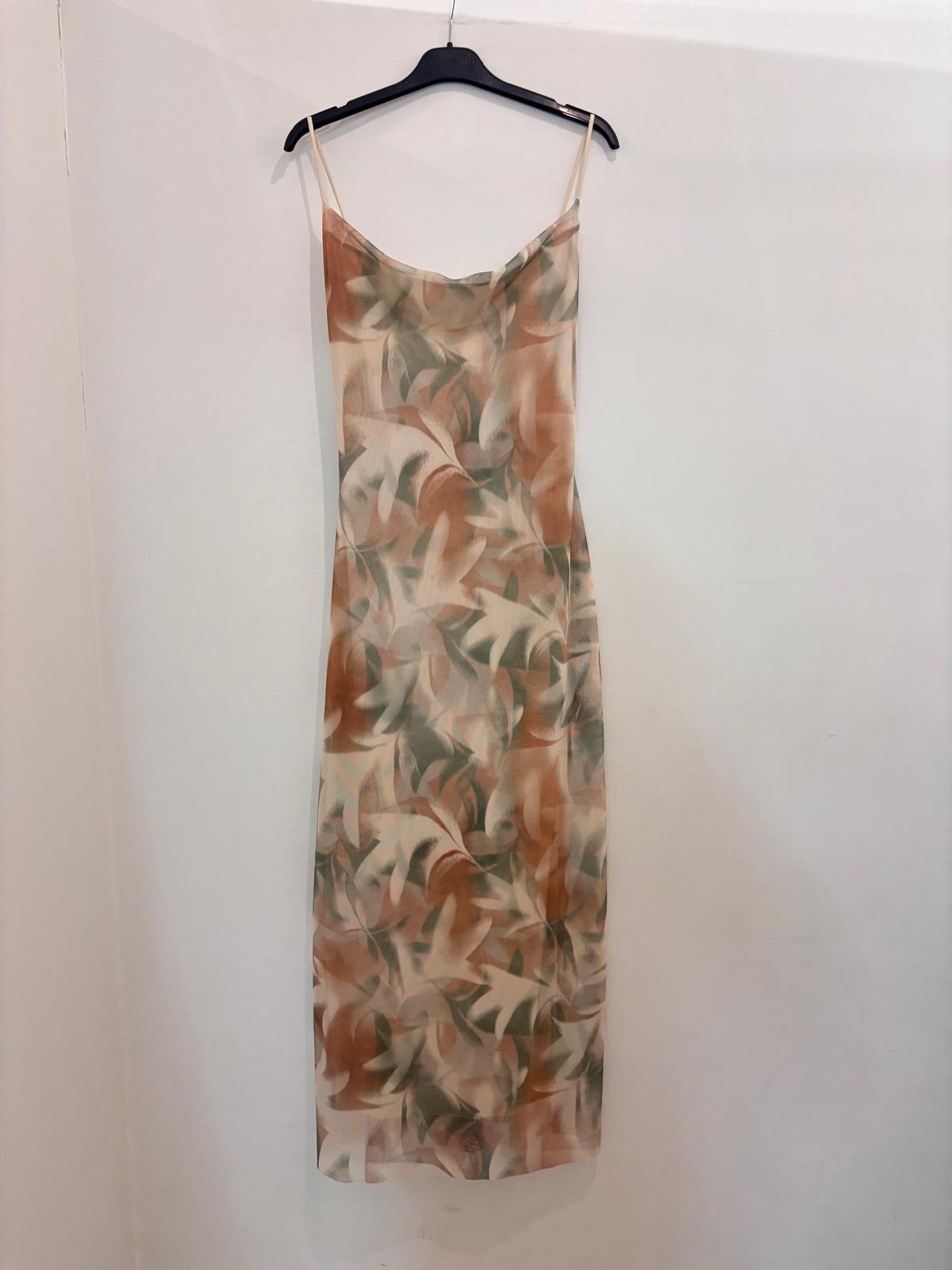 Robe floral bretelles fines & coupe fluide