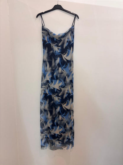 Robe floral bretelles fines & coupe fluide