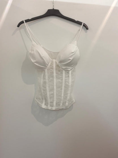 Corset Crop Top et Dentelle