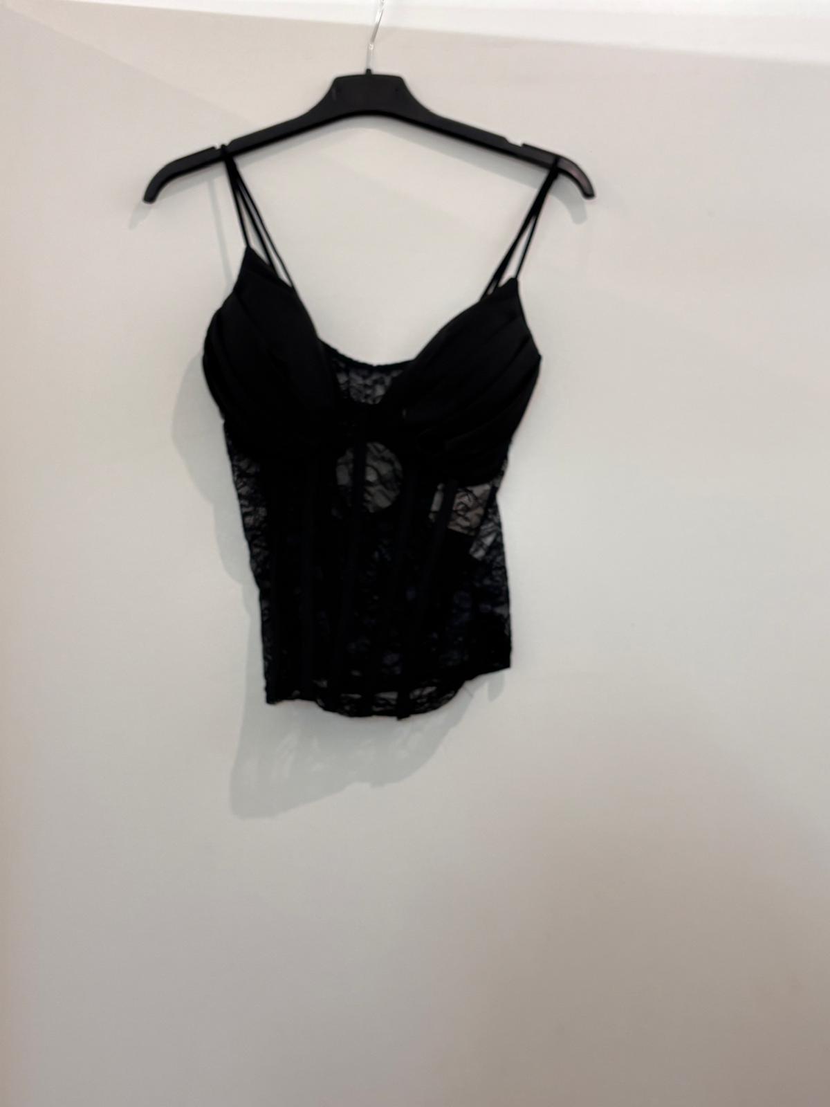 Corset Crop Top et Dentelle