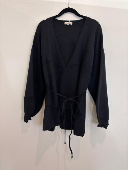 Pull cache-cœur à ceinture