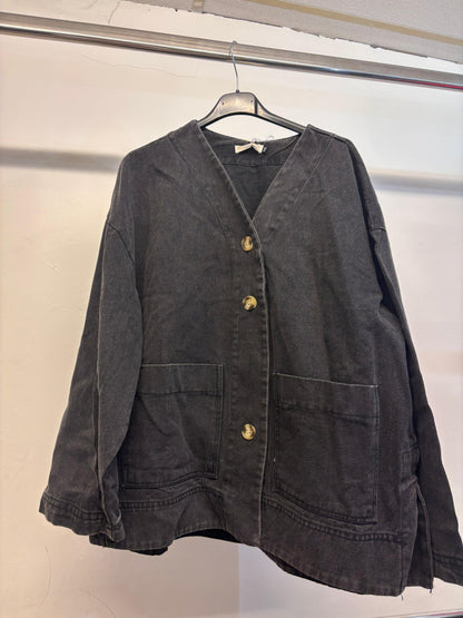 Veste denim oversize