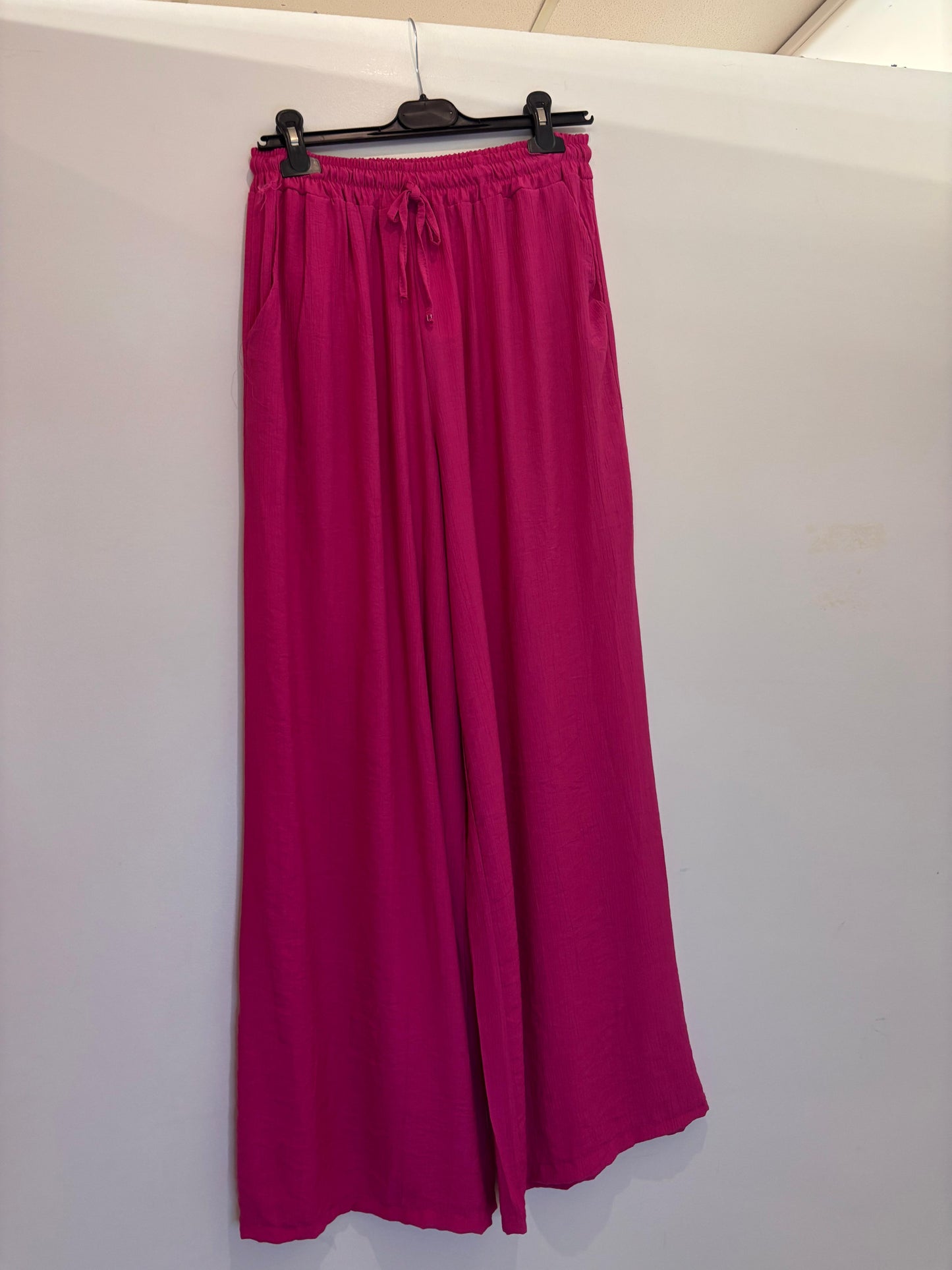 Pantalon fluide taille élastique