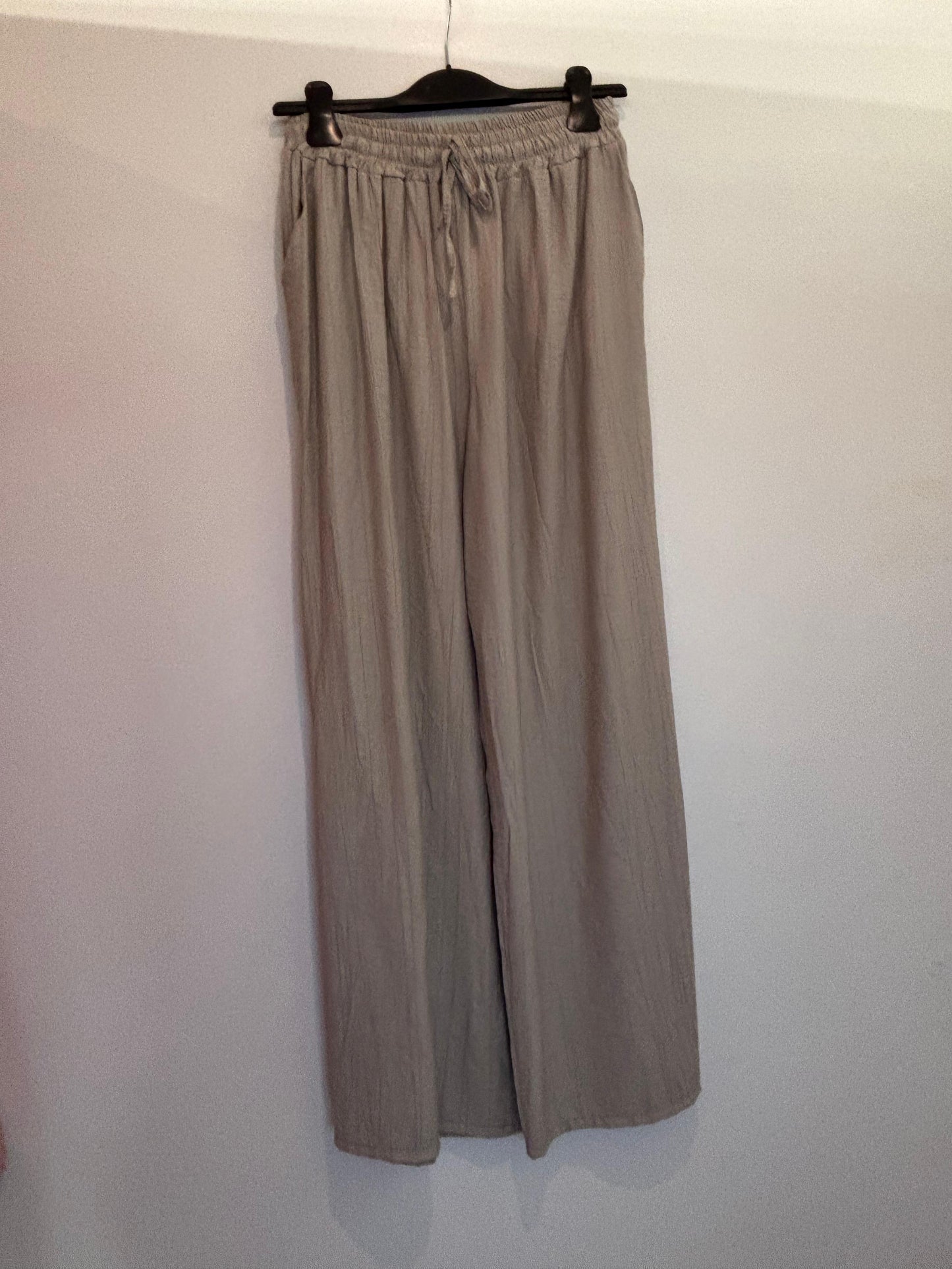 Pantalon fluide taille élastique