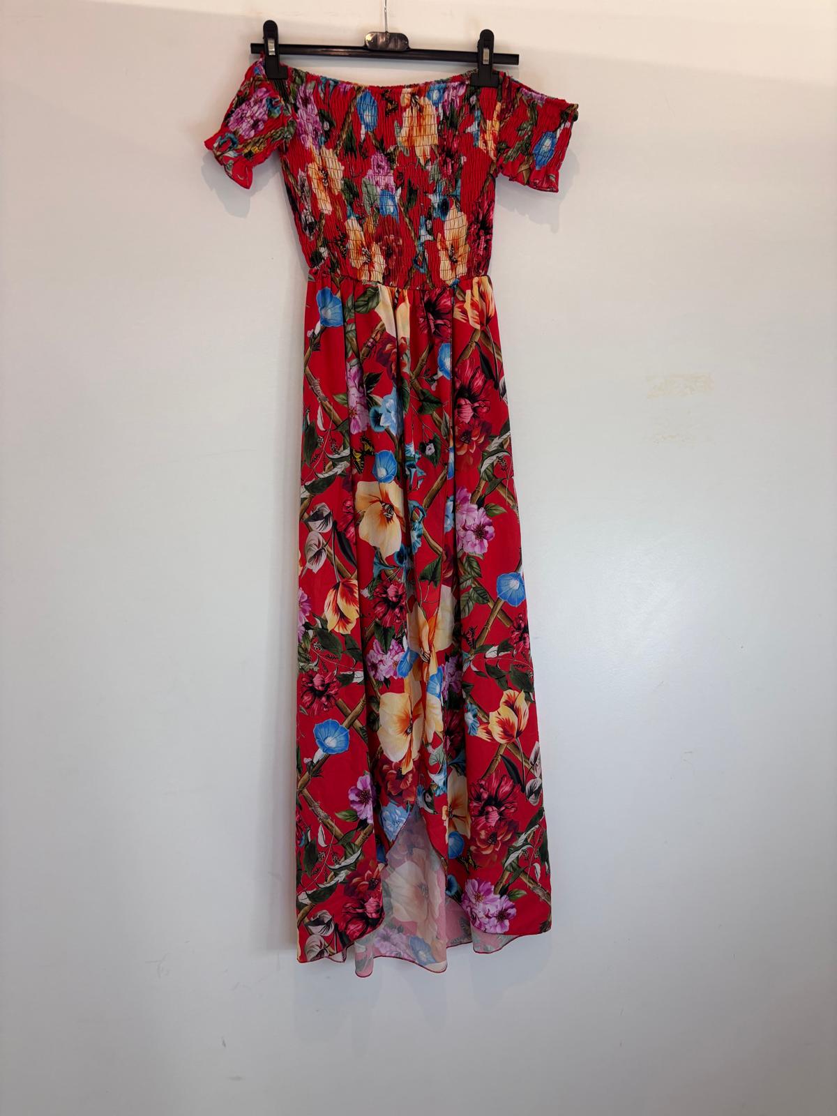 Robe longue épaules dénudées