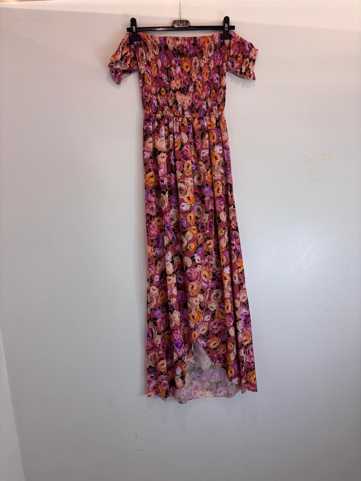 Robe longue épaules dénudées