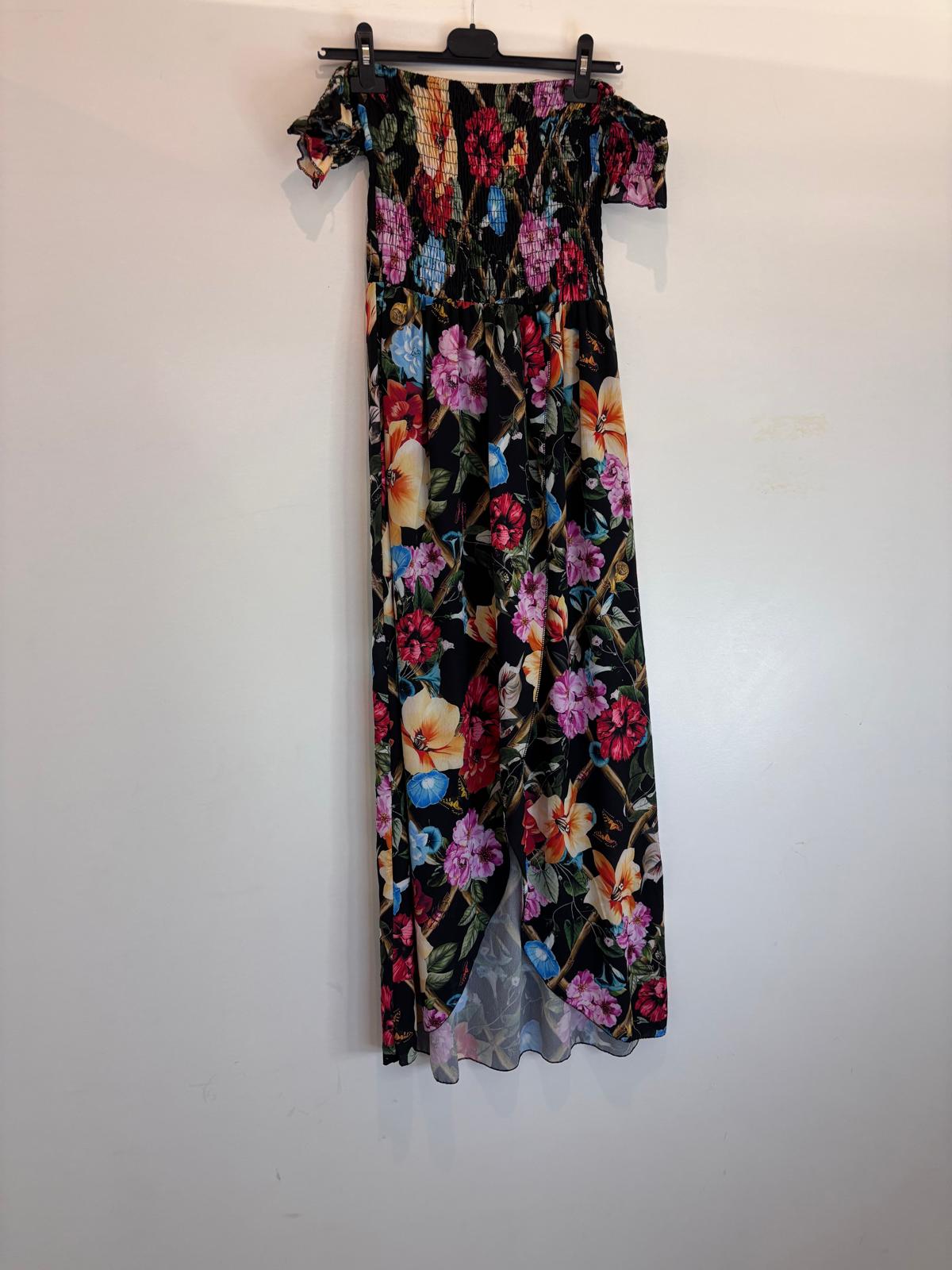 Robe longue épaules dénudées