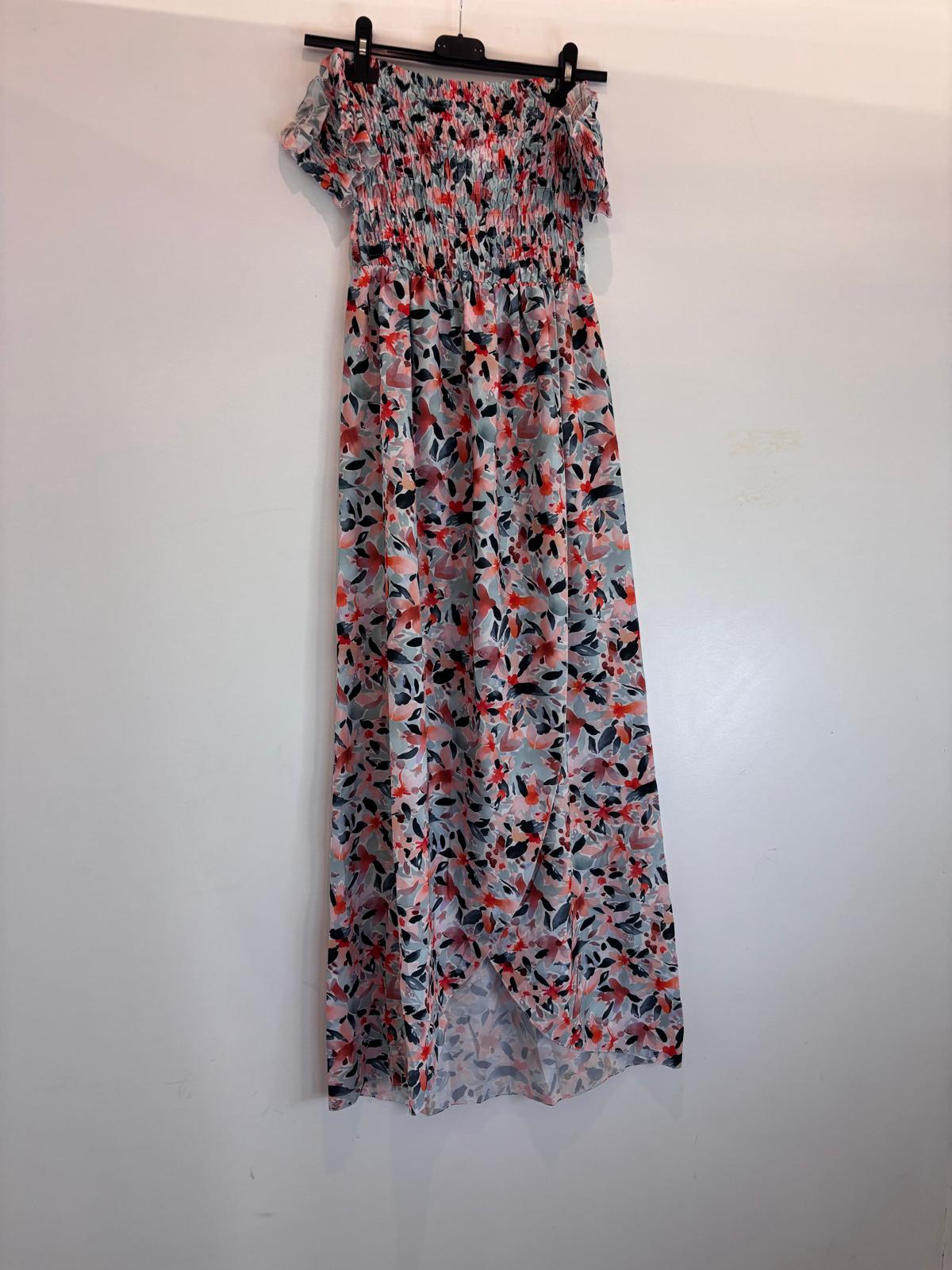 Robe longue épaules dénudées