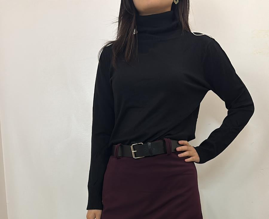 Jupe-short avec ceinture